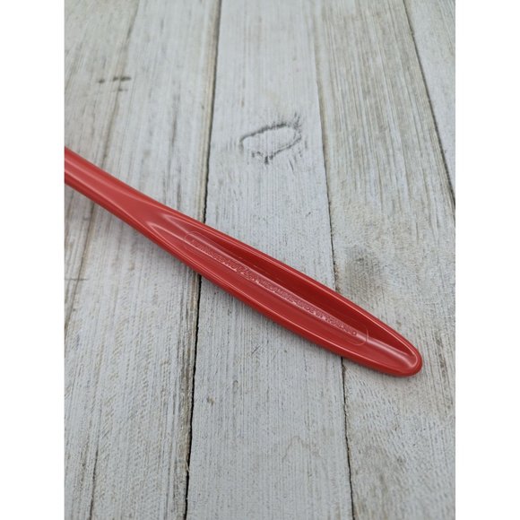 Hutzler Solid Serving Ladle Soup Spoon Melamine 11" Red No 525 - Picture 5 of 6